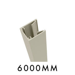 Aluminium Slat Screen Kit - Dune colour, 1800mm high x 3000mm wide, Slat fence panel