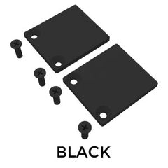 Aluminium Slat Screen Kit - Satin Black colour, 1800mm high x 3000mm wide, Slat fence panel
