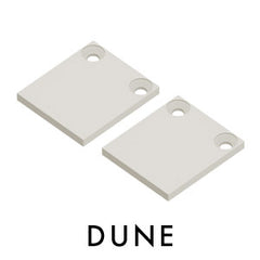 Aluminium Slat Screen Kit - Dune colour, 1800mm high x 3000mm wide, Slat fence panel