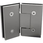 Forge 135 Degrees Frameless Shower Screen Glass to Glass Hinge - Satin Chrome