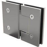 180 Degrees Shower Screen Door Hinge Shower Enclosures Glass Hinge, Glass to Glass - Satin Chrome