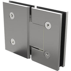 180 Degrees Shower Screen Door Hinge Shower Enclosures Glass Hinge, Glass to Glass - Satin Chrome
