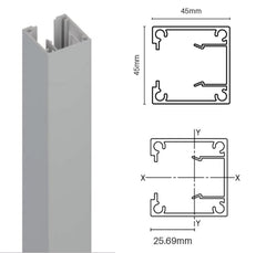 Aluminium BATTEN EXTRUSIONS - Battens, Choose of sizes and colours.
