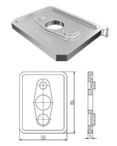 5mm height adjustment packer for top fix spigot - Image 1