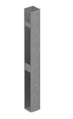 HEAVY DUTY Concealed base plate for semi privacy posts.