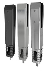 Madrid Extended Pool Fence Spigot with Dress Ring - Duplex SS2205,