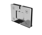 Zurich 6mm glass to glass hinge SQUARE EDGE, chrome
