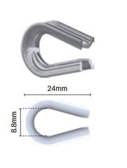 3.2mm thimble Stainless Steel 316