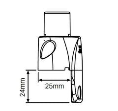 Lokk Latch and external access kit KEYED TO DIFFER