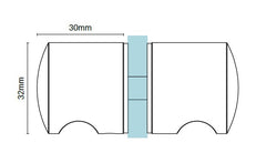Full Round Knob - Chrome