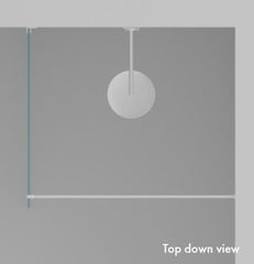 Showerscreens Support Arm, Support Bar, Made from Brass - Brushed Brass / Satin Gold
