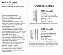 White Side mount pool fence spigot frameless glass spigots stainless steel face mount