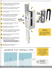 Side mount pool fence spigot frameless glass spigots stainless steel face mount