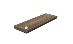 Trex Groove Board, Composite deck board, 95% recycled. 25 year warranty