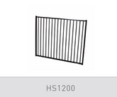 Homesafe Aluminiun Pool Gate, Flat Top Gate - 1475 x 1200mm MONUMENT