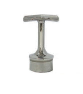 MOD 50 - ROUND 316 STAINLESS STEEL RAIL SUPPORT FIXED CURVED 135 Degrees SADDLE