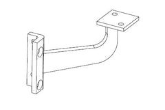 AUSTRALIS BALUSTRADE - 90 Degrees OFFSET RAIL CONNECTOR