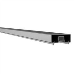 5800mm - Aluminium Rectangular Handrail with Channel Insert