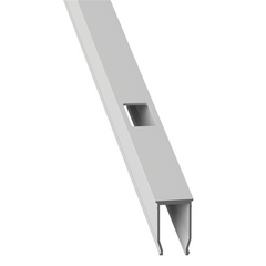 3214mm Long *Raked* Bottom Rail Insert - Suits 16.5x16.5mm Balusters - Image 3