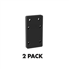 Mounting Plate for Bottom Rail *Raked* - Pack of 2 - 45mm x 85mm x 9mm