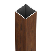 Alumawood timber look, Aluminium Post, 50x50mm Full Post - 2400MM, 5800MM LONG - Image 1