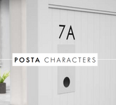House Numbers, Letters & Characters, Stainless Steel or Powder coated
