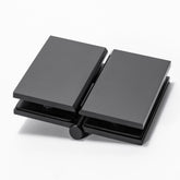 FORGE SHOWER HINGE GLASS TO GLASS BIFOLD 10mm glass - Matt Black