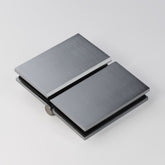 FORGE SHOWER HINGE GLASS TO GLASS BIFOLD 10mm glass - Satin Chrome