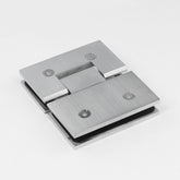 FORGE SHOWER HINGE HEAVY DUTY GLASS TO GLASS 180 Degrees 10mm and 12mm glass glass - Image 6