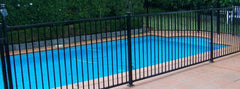 Panel + Fittings Package Deal - Pool Fence Panel PLUS Fittings Set - Aluminium. - 2.45m x 1.2m high - Image 4