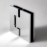 FORGE SHOWER HINGE HEAVY DUTY GLASS TO GLASS 180 Degrees 10mm and 12mm glass glass - Image 10