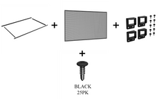 PREMIUM Perforated Pool Fence Kit -With Brackets - 1200mm High x 2147mm Wide - Image 1