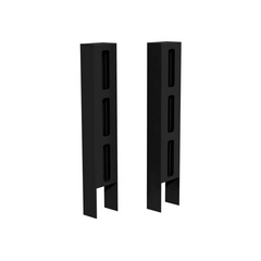 Colorbond Fence Screen topper SIDE FRAMES (Pair of 2) Colorbond Slat Extension, - Image 2