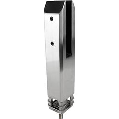 Balustrade Spigot Madrid Deluxe SS2205 Core Drill Spigot With Dress Ring (suits 15mm to 17.52mm glass)