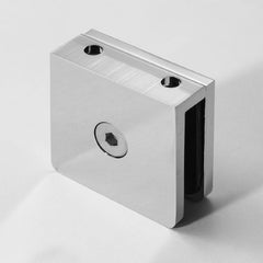 MICRO U BRACKET GLASS TO WALL MECHANICAL FIXING 90 Degrees - Chrome