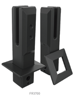 Square Composite Pool Fence Spigot -2 Pack (Inc Cover Rings)