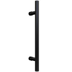 NORSK Single Pull Handle - BLACK or SATIN, 450mm long