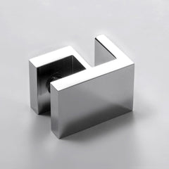 SHOWER GLASS HEADER BAR OVERPANEL FITTING SQUARE 10MM/10MM - Image 7