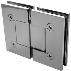 Glass to Glass Frameless Shower Screen Door Hinge - Chrome