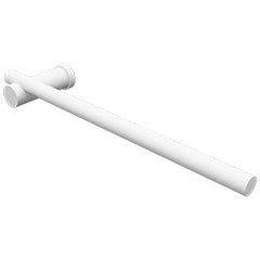 Pillar Hand Towel Rail ROUND PROFILE Chrome, Brushed Gold, Black, White, Satin