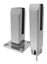 Pool fence spigot, doesn't require earthing. Core drill or base plated fixing type