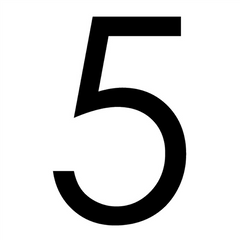 House Numbers, Letters & Characters, Stainless Steel or Powder coated