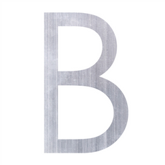 House Numbers, Letters & Characters, Stainless Steel or Powder coated