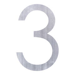 House Numbers, Letters & Characters, Stainless Steel or Powder coated