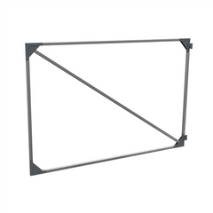 Gate Frame and Panel Frame, Galvanised Steel. Adjustable.