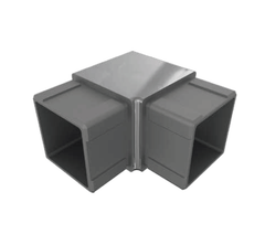 90 Degrees Rail Joiner for 50mm Stainless Steel Square Tube