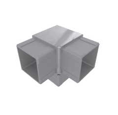 90 Degrees T rail joiner for 50mm stainless steel square tube