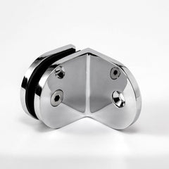 Frameless shower glass BRACKET GLASS TO WALL 90 Degrees