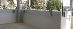 1350mm high Glass Pool Fence Panels. Choose your width,