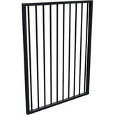 Aluminium tubular pool gate flat top, certified, 1200 x 975mm, choose colour